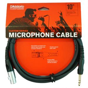 Planet Waves by D'Addario PW-GM-10 3m TRS/XLR マイクケーブル