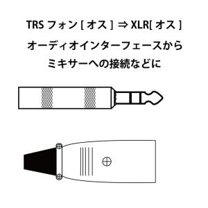 Tech TXTR-1.5 TRSオス-XLR...の詳細画像2
