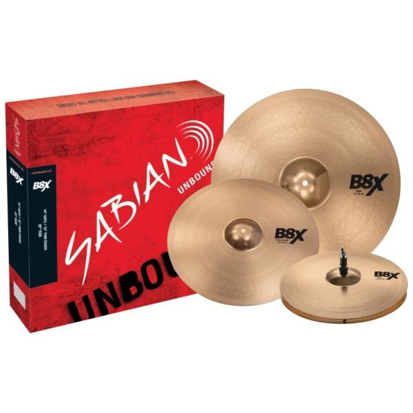 セイビアン シンバル ライド クラッシュ ハイハット シンバルセット SABIAN B8X-PFSE...