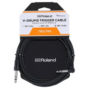 ローランド 電子ドラム ケーブル Roland PCS-15-TRA V-Drums パッド/シンバル用トリガーケーブル 4.5m 電子ドラム パーツの商品画像