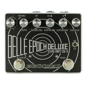Catalinbread Belle Epoch Deluxe Black and Silver ディレイ ギターエフェクター｜chuya-online