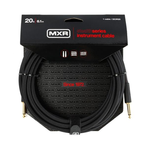 MXR DCIR20 20ft Stealth Series Instrument Cable 6m...