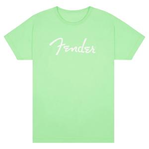 Fender Spaghetti Logo T-Shirt Surf Green L Tシャツ 半袖