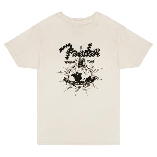 フェンダー Fender World Tour T-Shirt Vintage White S Tシ...