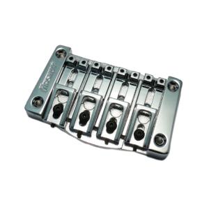 Badass Bass II, 4-string Bridge - Grooved Saddles, Chrome BB-3342