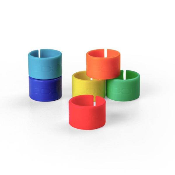 ZOOM XLR-6c マイクケーブル用 リングID 6色ペア