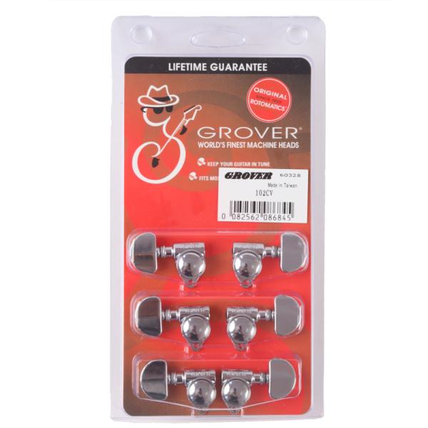 グローバー ギターペグ 102CV クローム GROVER