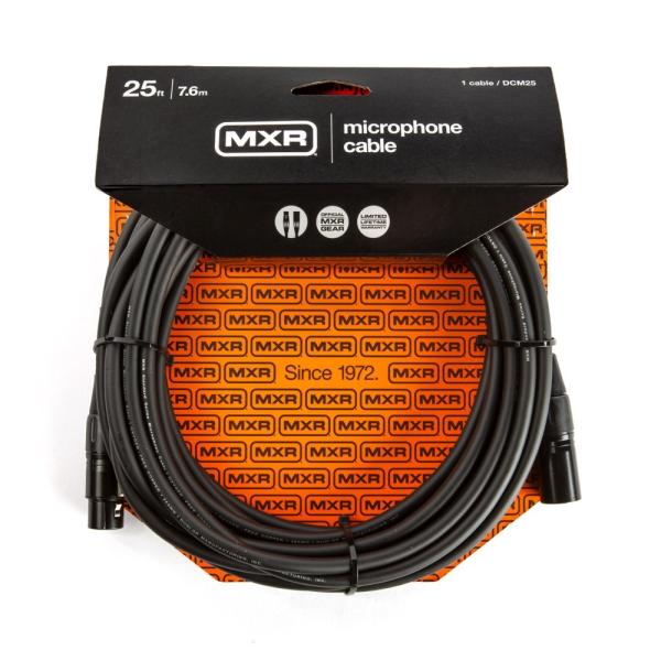 MXR DCM25 25ft Microphone Cable XLRオス−XLRメス マイクケーブ...