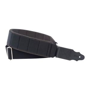 ライトオン ストラップ Righton! STRAPS ELASTIC Black ギター ベース用ストラップ｜chuya-online