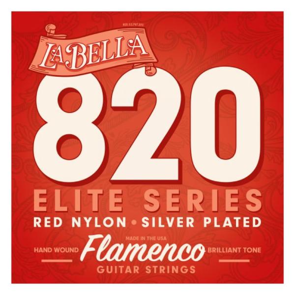 ラベラ 弦 1セット La Bella 820 Elite Flamenco ミディアムテンション ...
