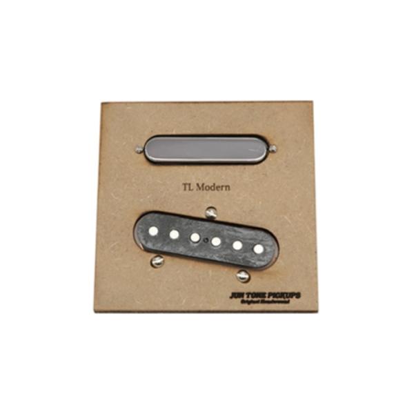 JUNTONE PICKUPS TL Modern Set Nickel Cover エレキギター用...