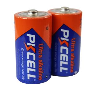 PKCELL BATTERY LR14 1.5V C2 単2アルカリ乾電池 2個パック｜chuya-online