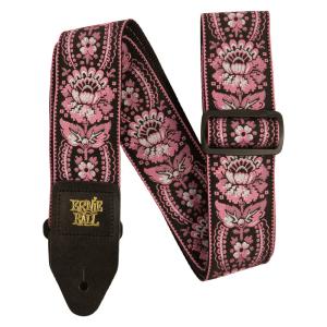 アーニーボール ストラップ ERNIE BALL 5347 JACQUARD STRAP PINK ...