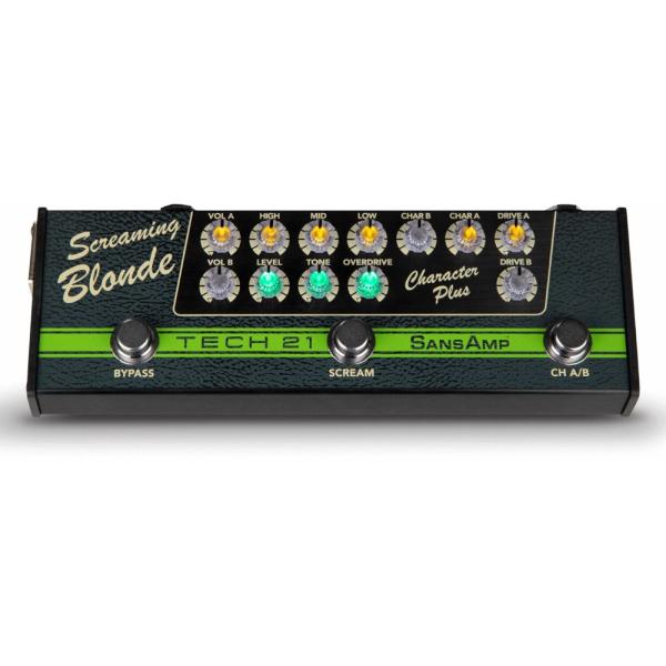 TECH21 SansAmp CHARACTER PLUS SERIES Screaming Blo...