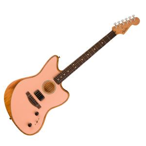 フェンダー Fender Acoustasonic Player Jazzmaster Shell Pink エレクトリックアコースティックギター アコスタソニック｜chuya-online