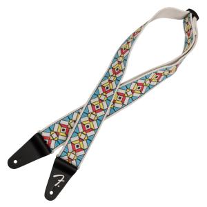 Fender（フェンダー） Fender Pasadena Woven Strap Yellow Lotus 2
