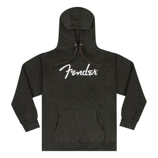 Fender フェンダー Spaghetti Logo Hoodie Gray Heather Lサ...