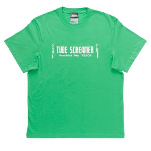 アイバニーズ グッズ Tシャツ IBAT010L TUBE SCREAMERデザイン チューブスクリーマー グリーン Lサイズ IBANEZ イバニーズ｜chuya-online