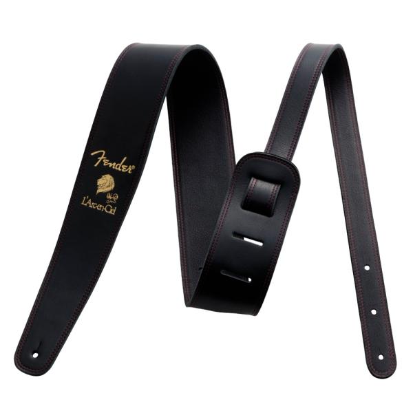 フェンダー Fender KEN SIGATURE STRAP Black ギターストラップ 革