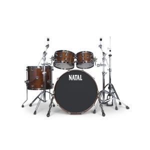 NATAL KWN-UF22-BNW1 Original Walnut Natural Walnut ドラムセット｜chuya-online