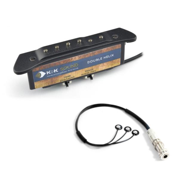 K&amp;K Sound THE DOUBLE HELIX PureMini Set アコースティックギタ...