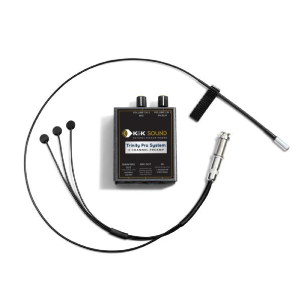 K&amp;K Sound TRINITY PRO MINI SYSTEM アコースティックギター用ピックア...
