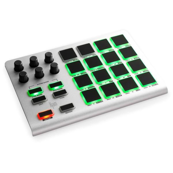 MIDIコントローラー パッド ESI XJAM USB MIDIパッドコントローラー MIDIパッ...
