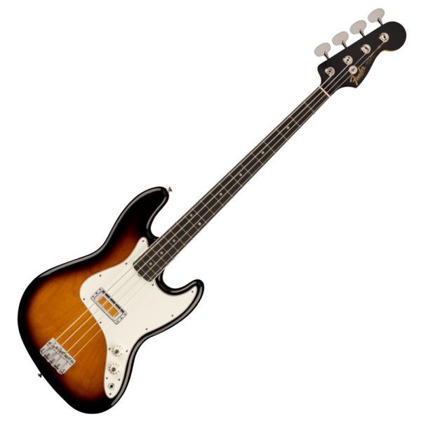 フェンダー Fender Gold Foil Jazz Bass EB 2-Color Sunbur...