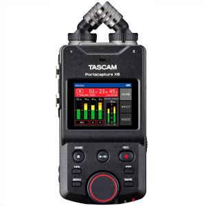 TASCAM Portacapture X6 32bitフロート録音6トラックポータブルレコーダー｜chuya-online チューヤオンライン