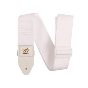 アーニーボール ストラップ ERNIE BALL POLYPRO STRAPS 5350 WH / WH ギターストラップ ポリプロストラップ｜chuya-online チューヤオンライン