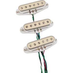 Lindy Fralin Hum-Cancelling P90 ALNICO RODS SOAPBAR Cream Set