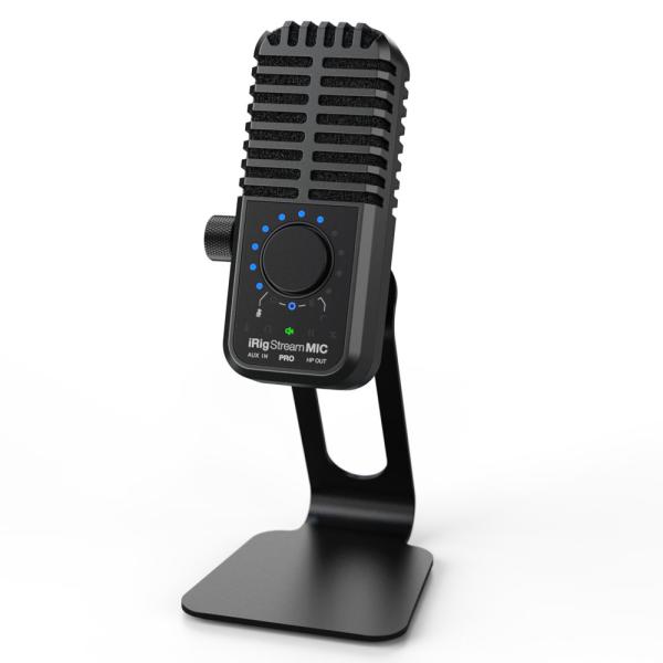 IK Multimedia iRig Stream Mic Pro コンデンサーマイク &amp; オーディ...