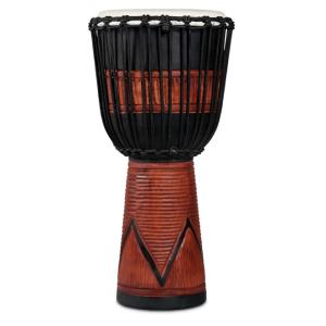 ジャンベ 30cm カービングモデル アフリカン雑貨 民族楽器 太鼓