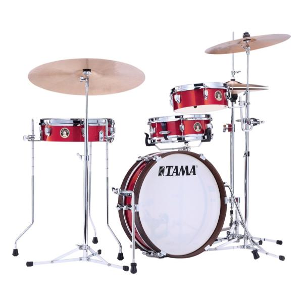 TAMA ドラムセット LJK48P-BRM CLUB-JAM Pancake ドラムシェルキット ...