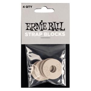 ERNIE BALL 5625 STRAP BLOCKS 4PK GRAY ゴム製 ストラップブロック グレイ 4個入り アーニーボール ストラップラバー｜chuya-online チューヤオンライン