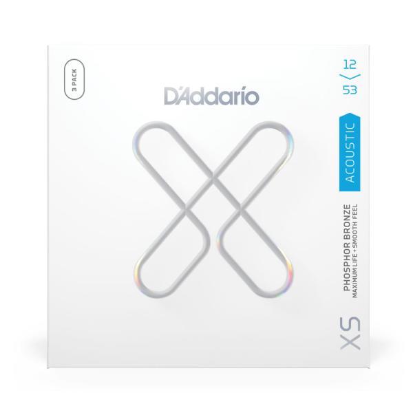 【3セットパック】 ダダリオ XS アコギ弦 D'Addario XSAPB1253-3P XS P...
