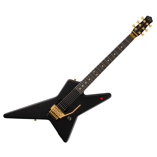 EVH イーブイエイチ Limited Edition Star Stealth Black wit...