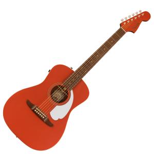 フェンダー エレアコ Fender MALIBU PLAYER FRD WN Fiesta Red エレアコ アコースティックギター｜chuya-online