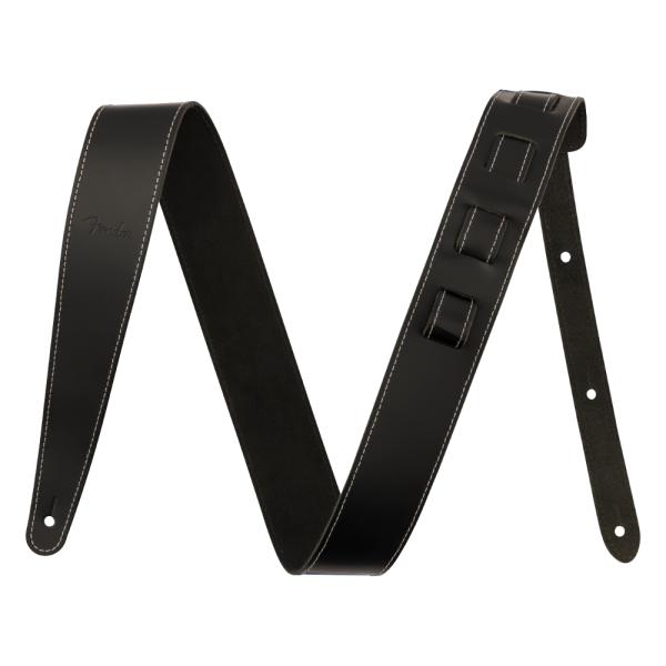 Fender フェンダー 2" Essentials Leather Strap Black ギター...