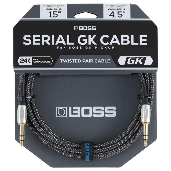 BOSS ボス BGK-15 ギターシンセサイザー用ケーブル デジタルシリアルGK対応 約4.5メー...
