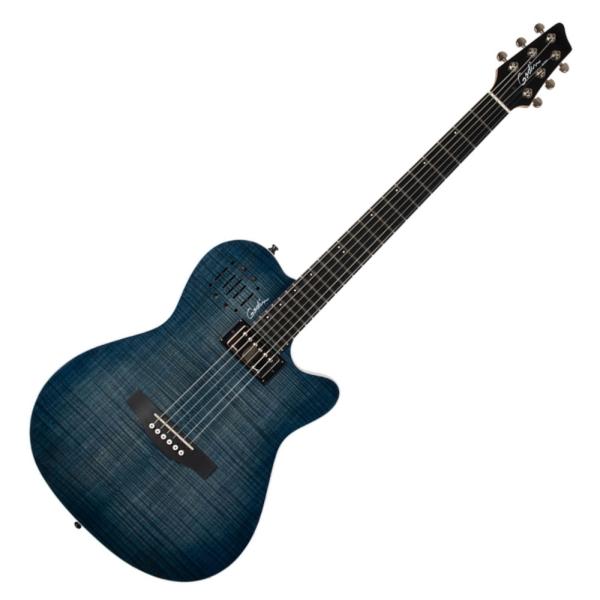 Godin ゴダン A6 ULTRA Denim Blue Flame エレクトリックアコースティッ...