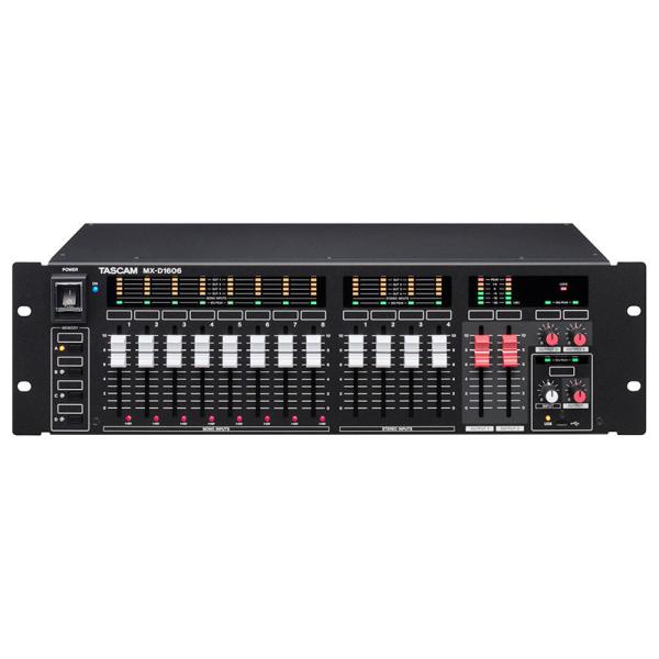 TASCAM タスカム MX-D1606 3U 設備用ラックマウントデジタルミキサー