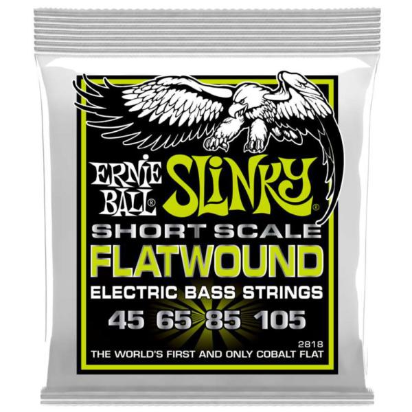 ERNIE BALL アーニーボール 2818 Flatwound Bass Short Scale...