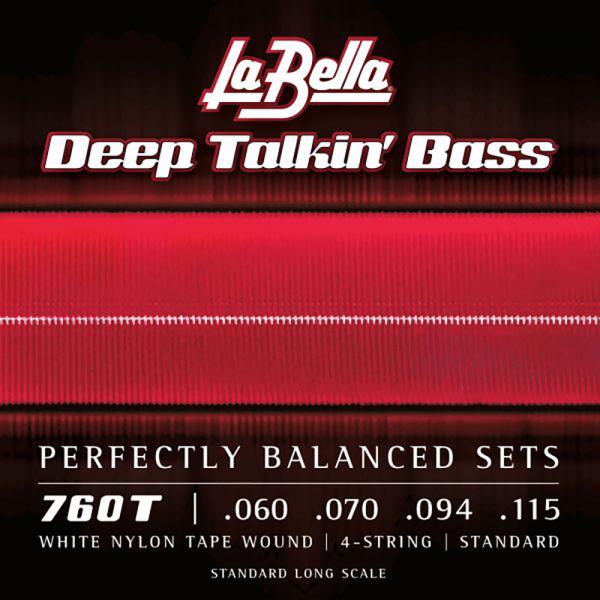 ラベラ 弦 1セット La Bella 760T White Nylon Tape Wound 60...