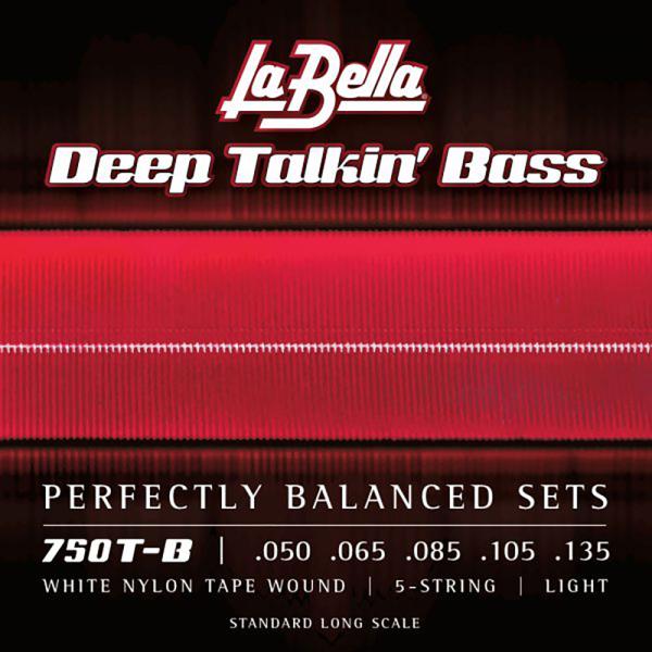 ラベラ 弦 1セット La Bella 750T-B White Nylon Tape Wound ...