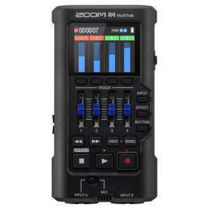 ZOOM ズーム R4 MultiTrak 32bit フロート・オーディオ対応 ポータブル 4トラックレコーダー MTR｜chuya-online