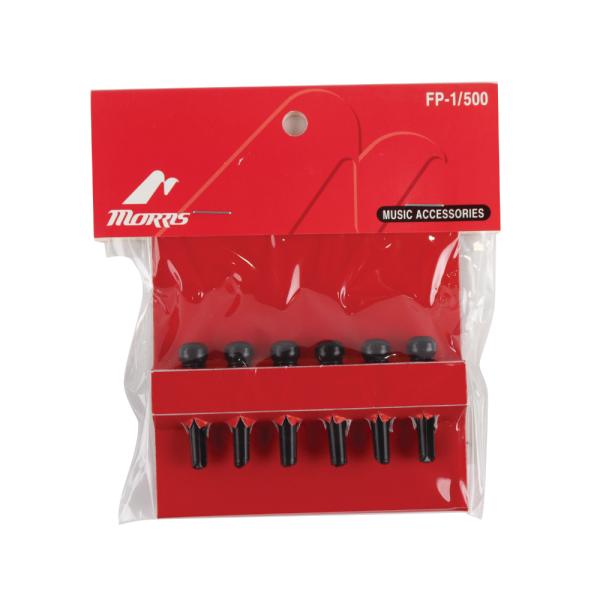 モーリス ギター ブリッジピン アコギ FP-1 Black BRIDGE PIN アコースティック...