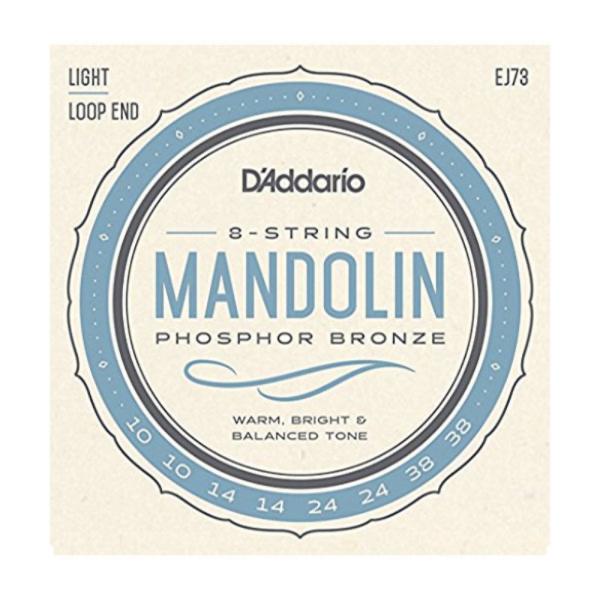 D&apos;Addario EJ73 Mandolin Strings Phosphor Bronze Li...