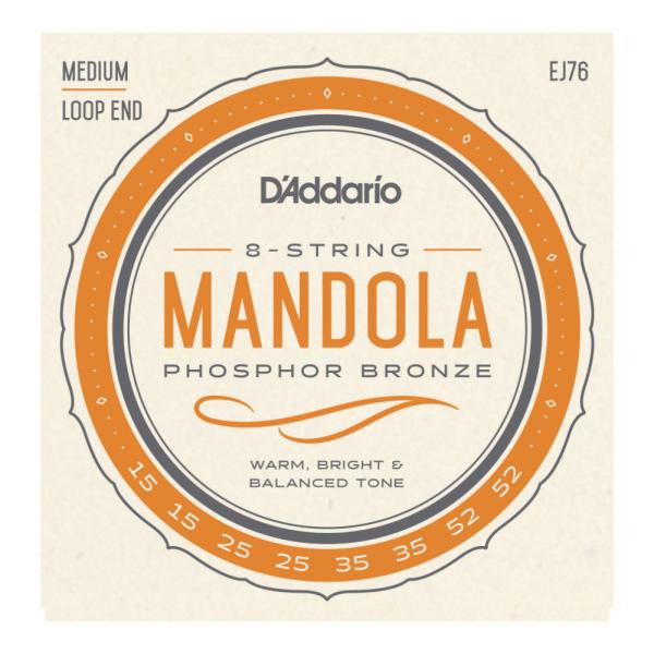 D&apos;Addario ダダリオ EJ76 Mandola Medium Phosphor Bronze...