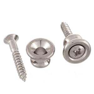 ALLPARTS オールパーツ AP-6695-001 Gibson Style Nickel Strap Buttons ストラップピン｜chuya-online